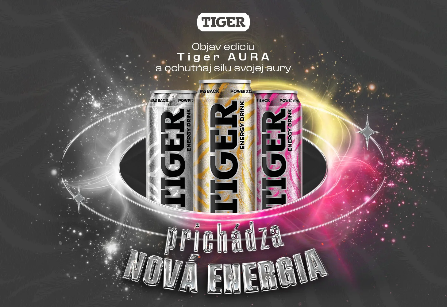 Tiger Aura — objav edíciu a ochutnej silu svojej aury
